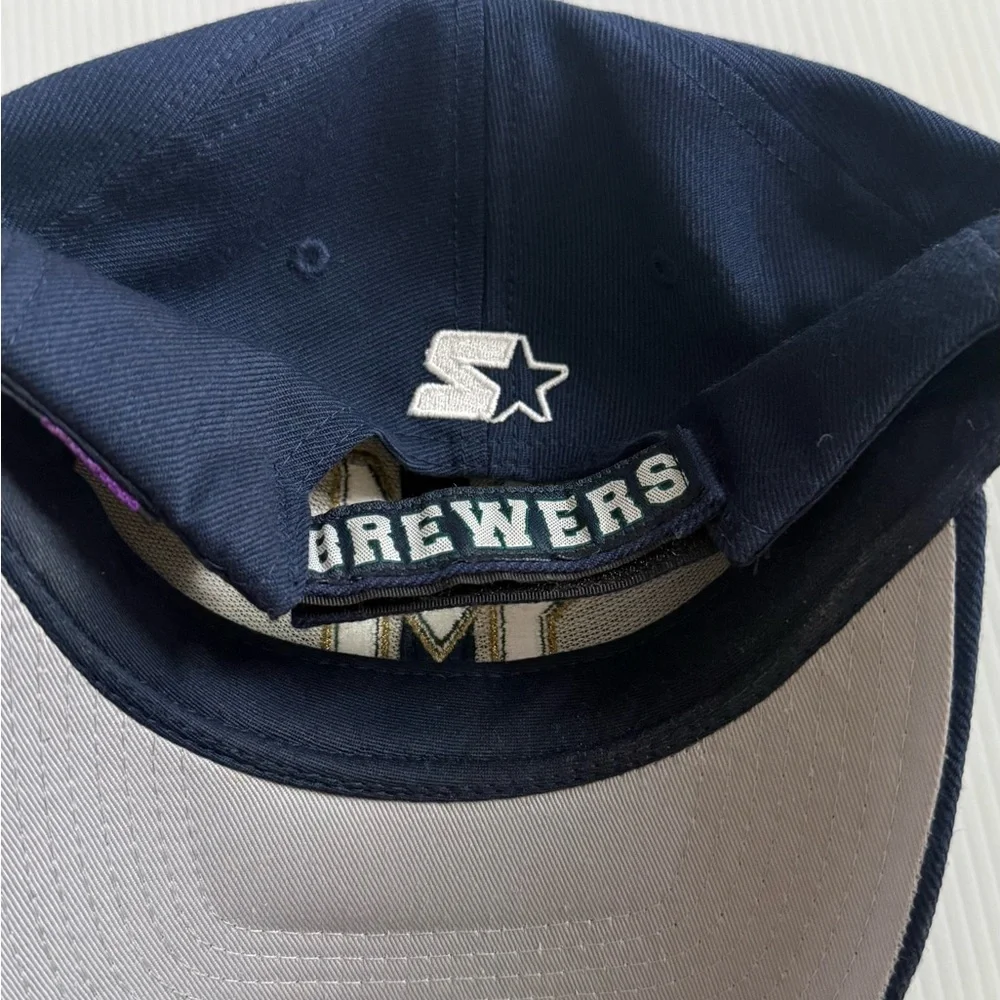 Vintage Milwaukee Brewers Starter The Right‎ Hat Baseball MLB Cap